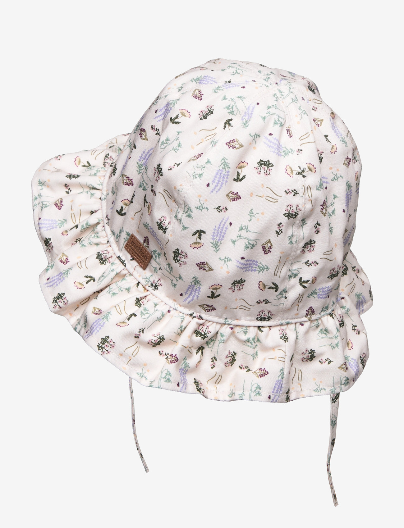 Melton - Bell Hat w/print - päikesemütsid - off white - 1