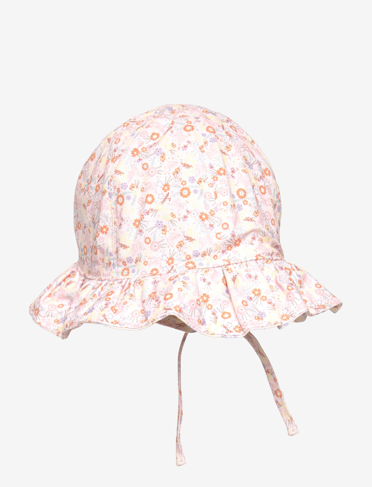 Melton - Bell Hat w/print - solhatte - shell rose - 0
