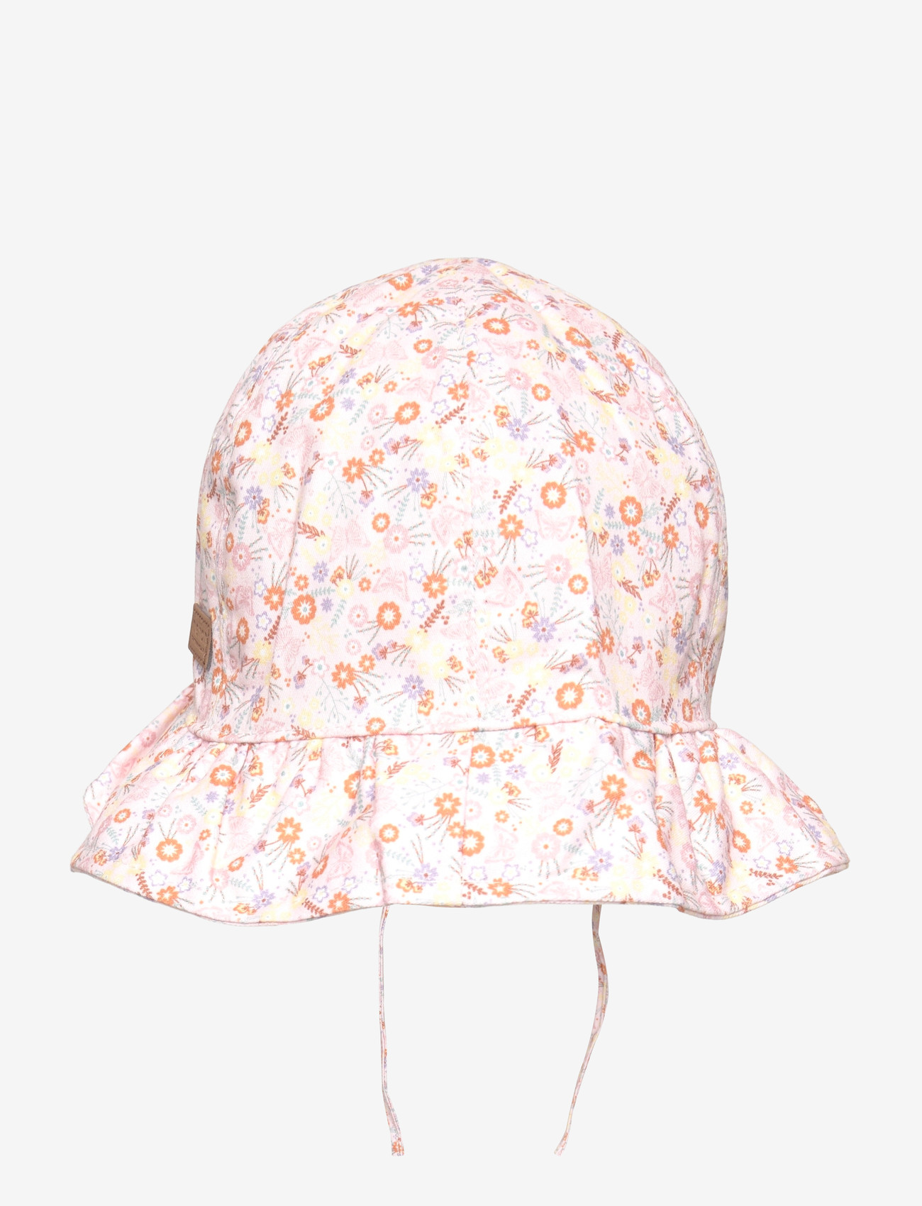 Melton - Bell Hat w/print - solhatte - shell rose - 1