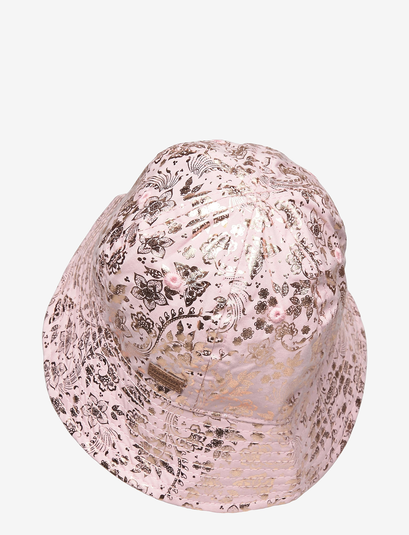 Melton - Bell hat with print - rose - 1