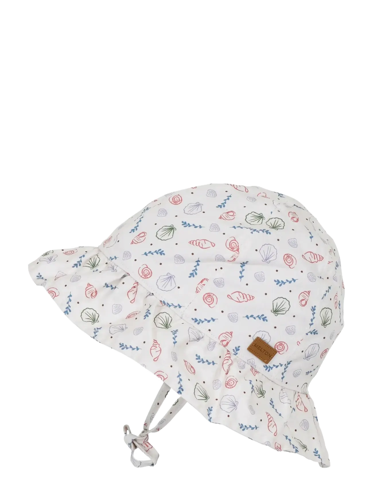 Melton Shells Bell Hat, 45, Hats, Weiß - Bucket Kinder