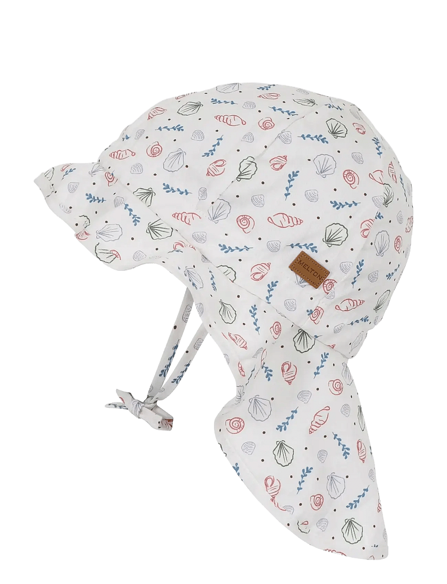 Melton - Shells cap - neck shade - zonnehoed - snow white - 0