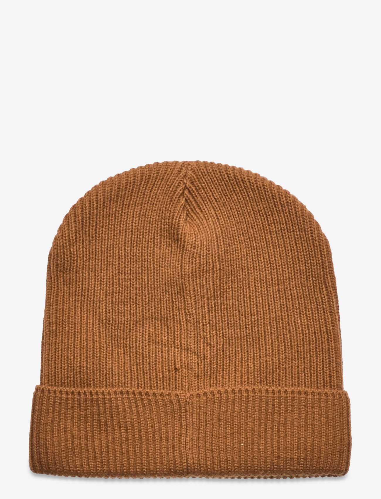 Melton - Basic ribbed beanie - accessories - cashew - 1