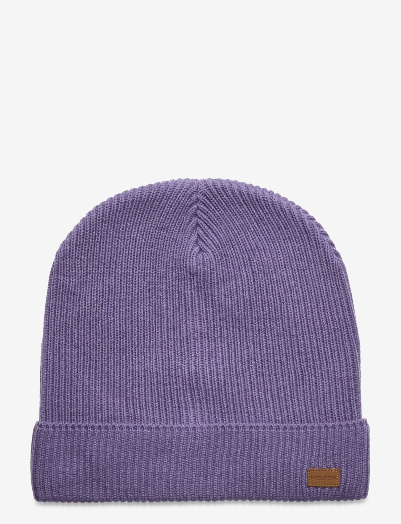 Melton - Basic ribbed beanie - accessories - twilight purple - 0