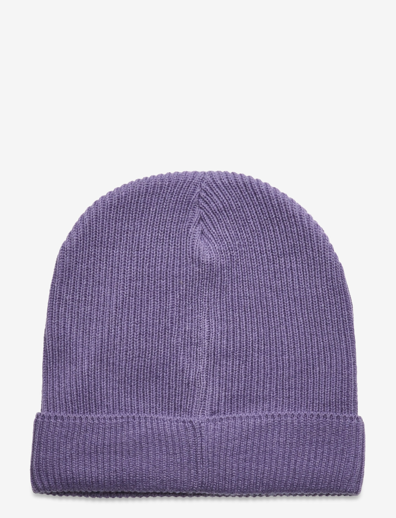 Melton - Basic ribbed beanie - accessories - twilight purple - 1