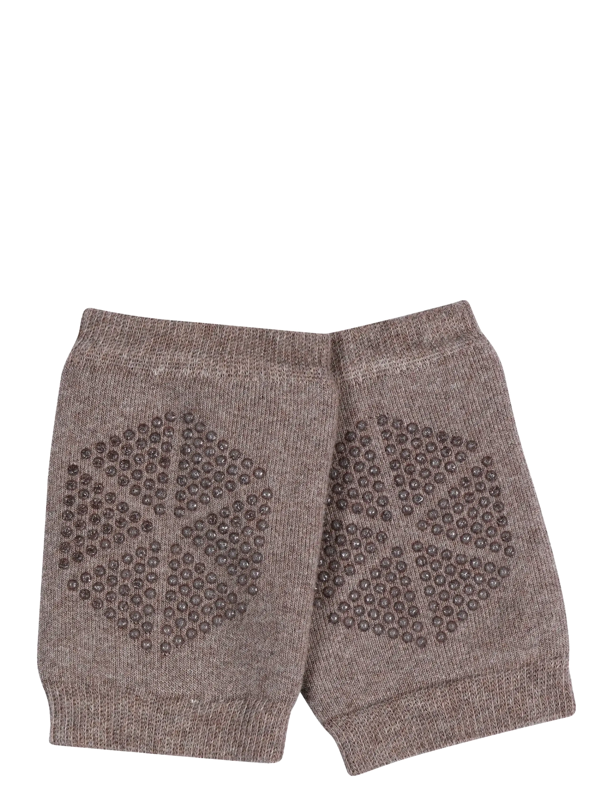 Melton Cotton kneepads - anti-slip - Riided - DENVER MELANGE / brown