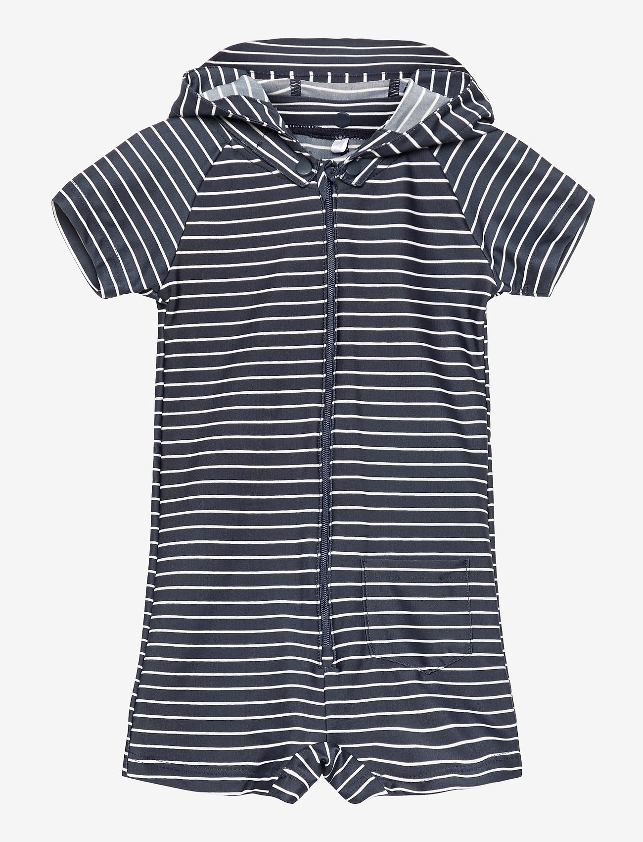 Melton - UV Swim Boy Suit Stripe - blue - 0