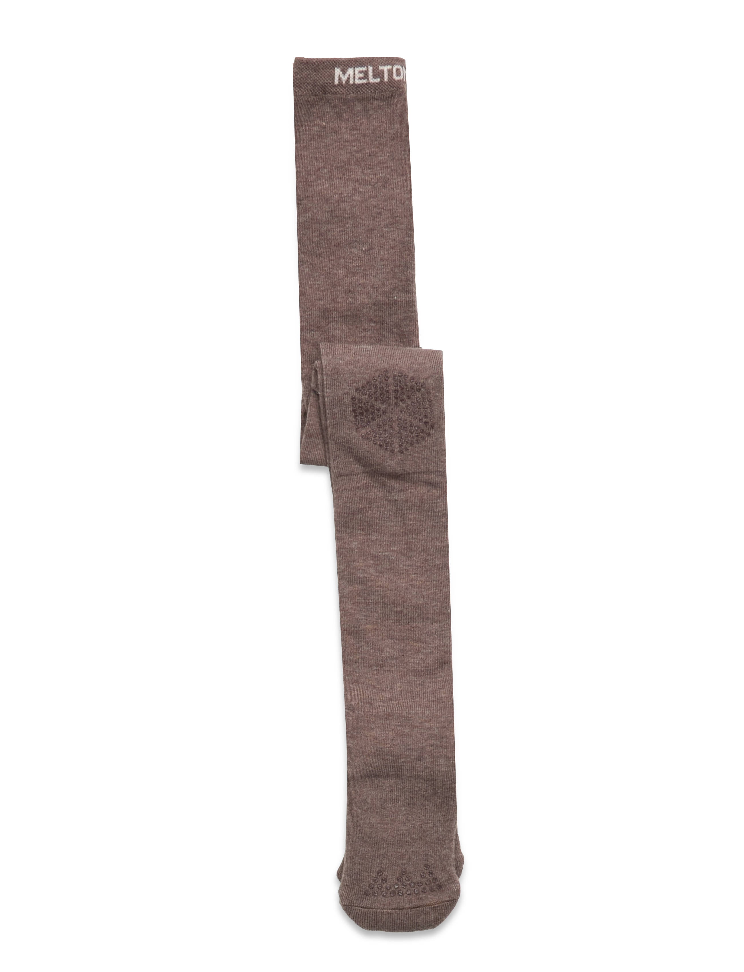 Melton Cotton Tights Anti-Slip, 68/74, Socken & Strumpfhosen, Braun - Tights, Kinder