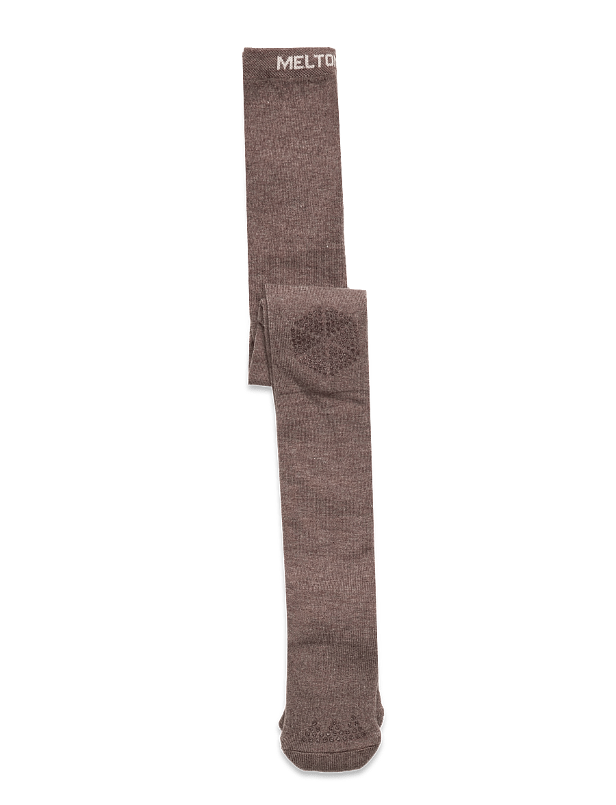 Melton - Cotton tights - anti-slip - strømpebukser - denver melange - 0