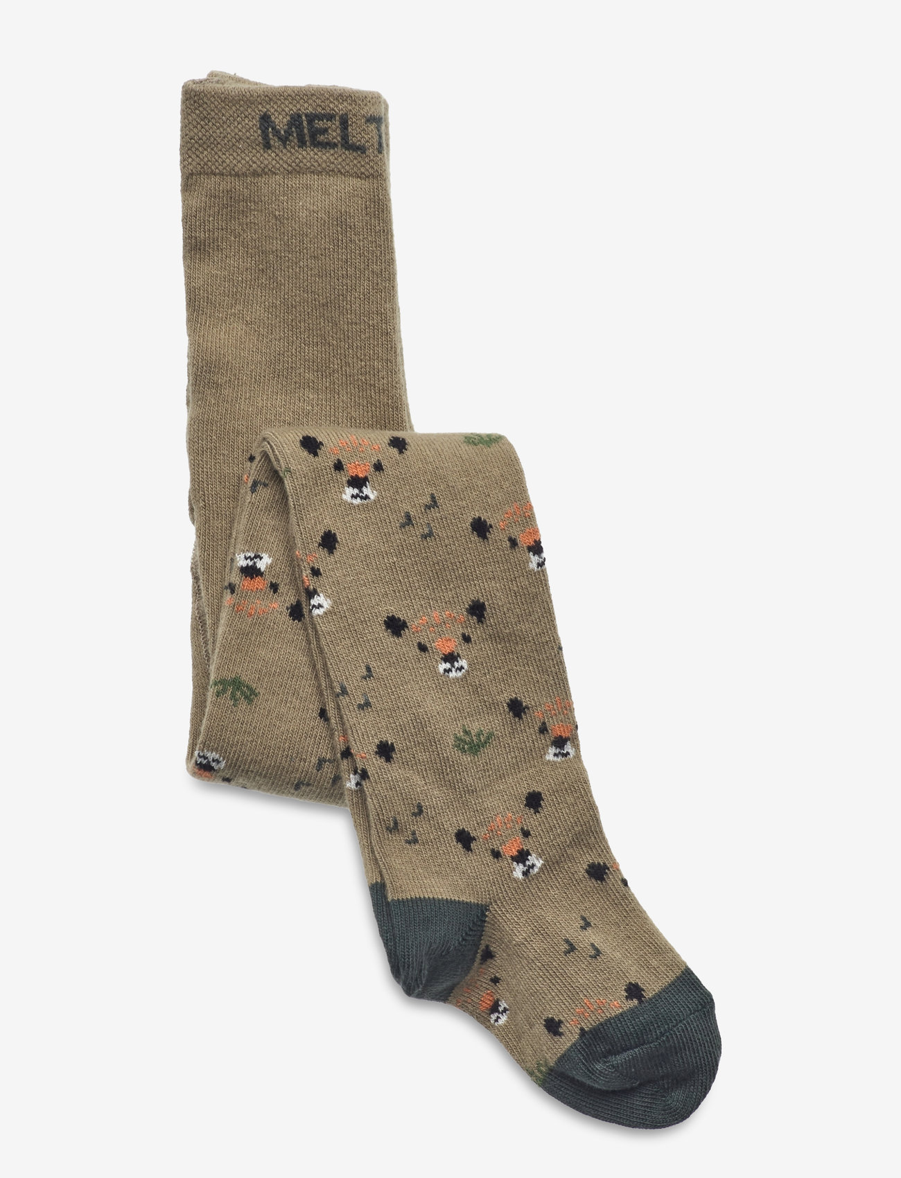 Melton - Leo Jungle tights - safari green - 0