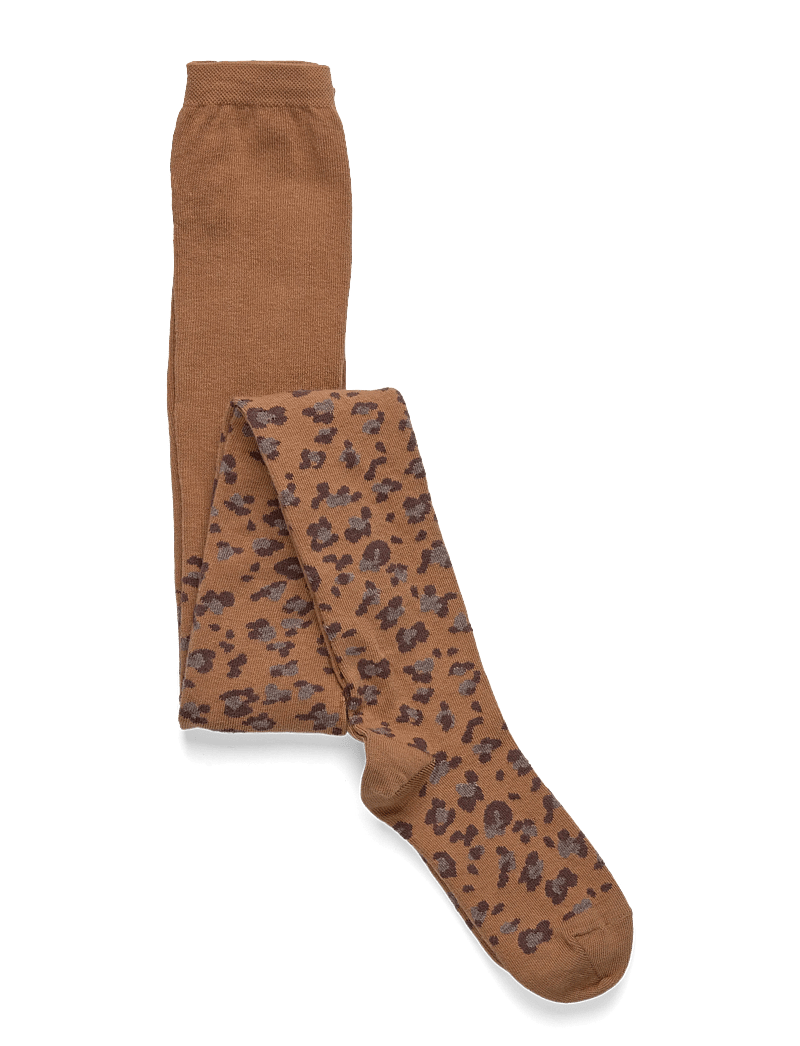 Melton - Leopard tights - strumpbyxor - biscuit - 0