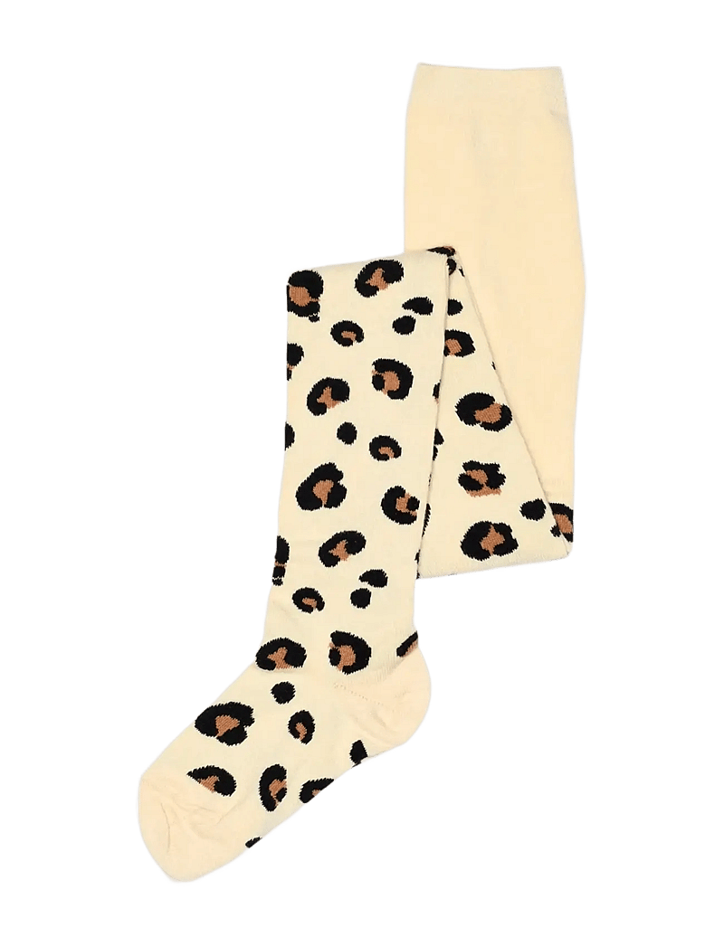 Melton - Leopard tights - tights - shortbread - 0