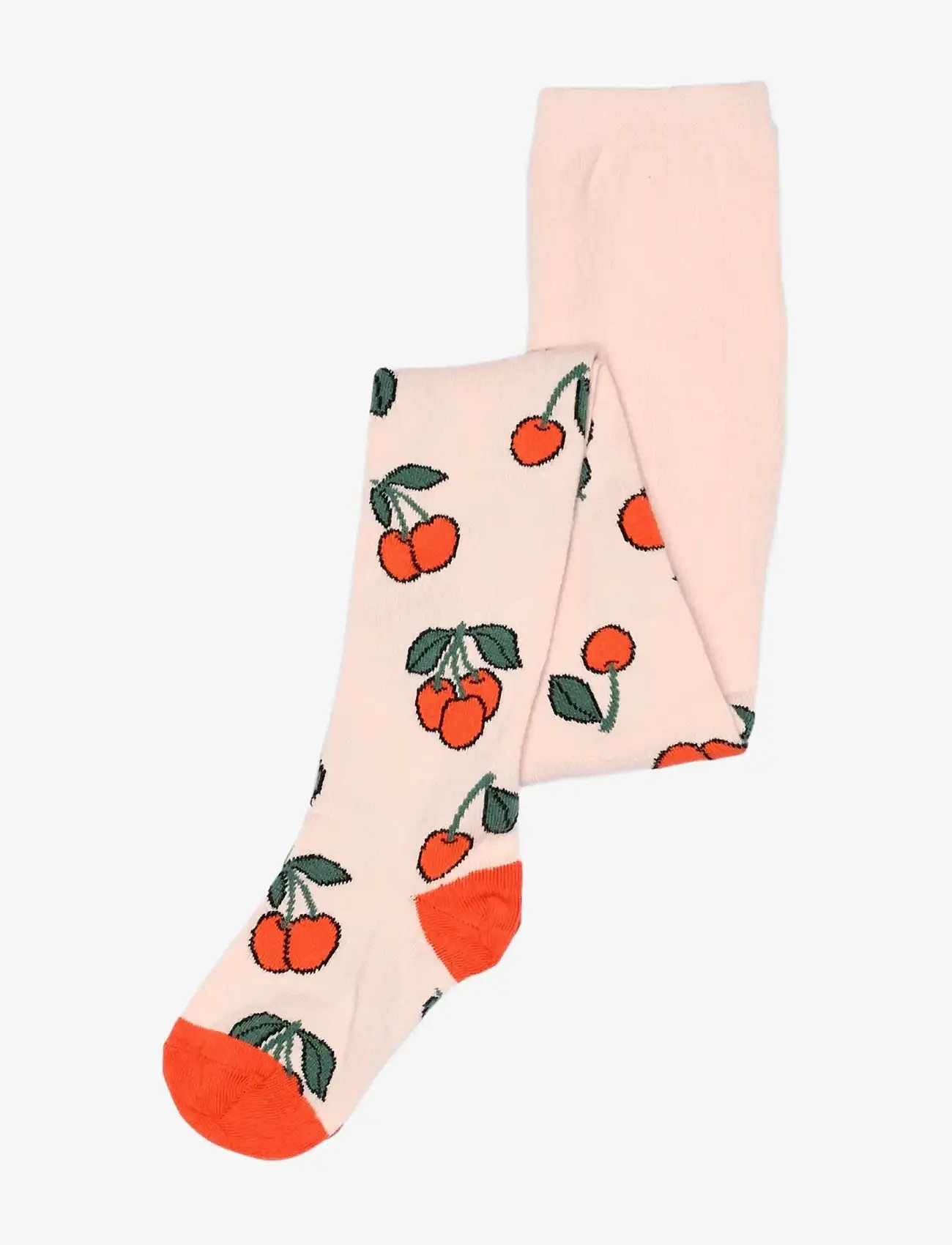 Melton - Cherries tights - strømpebukser - crystal pink - 0