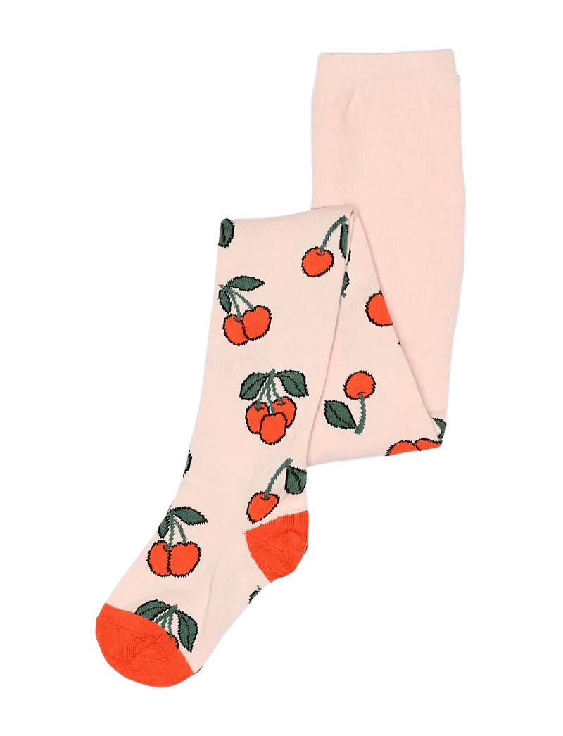 Melton - Cherries tights - strømpebukser - crystal pink - 0