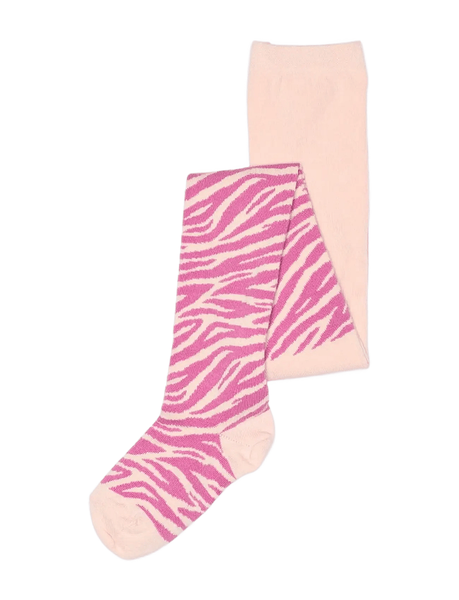 Melton - Zebra tights - strømpebukser - crystal pink - 0