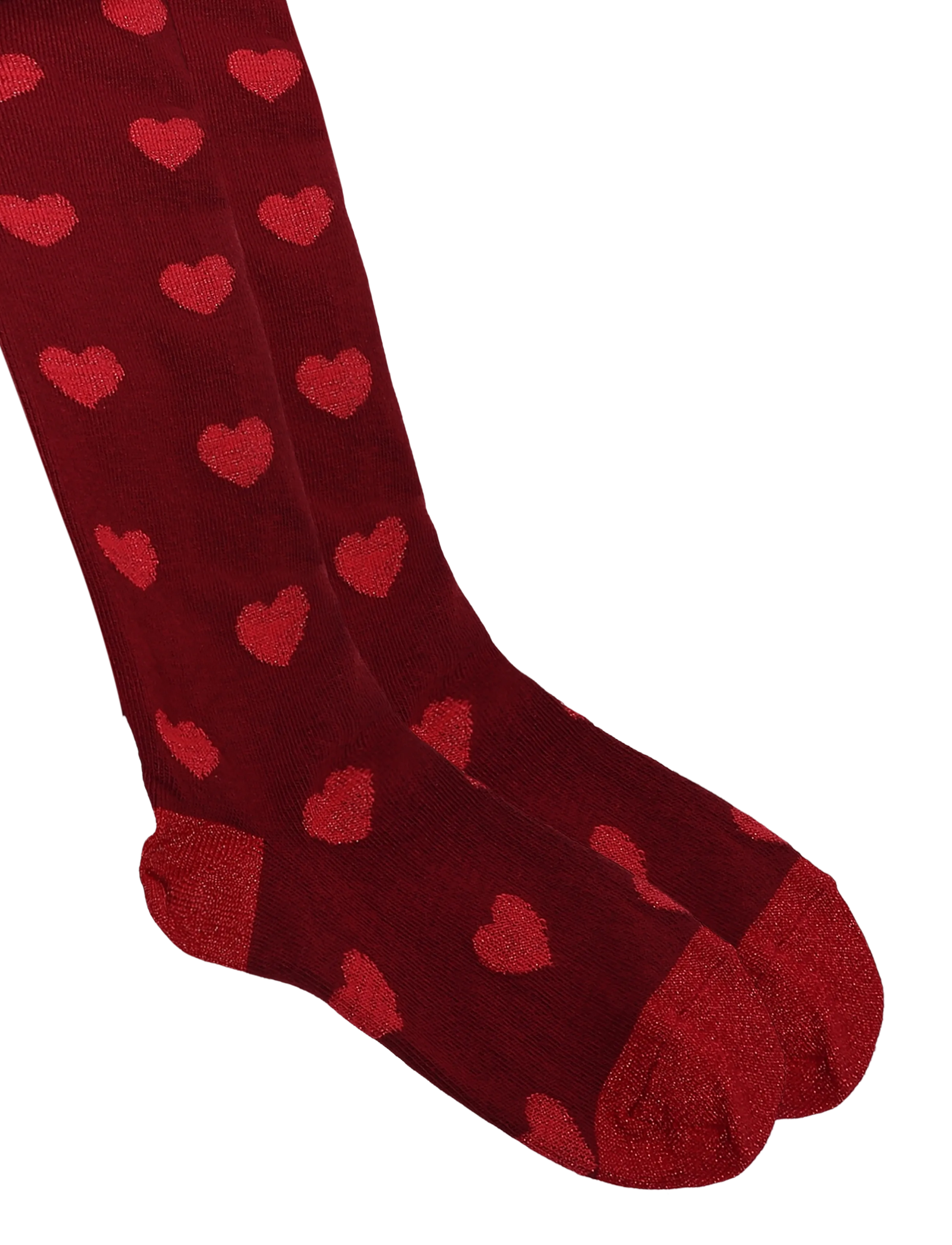 Melton - Hearts tight - strømpebukser - sundried tomato - 2