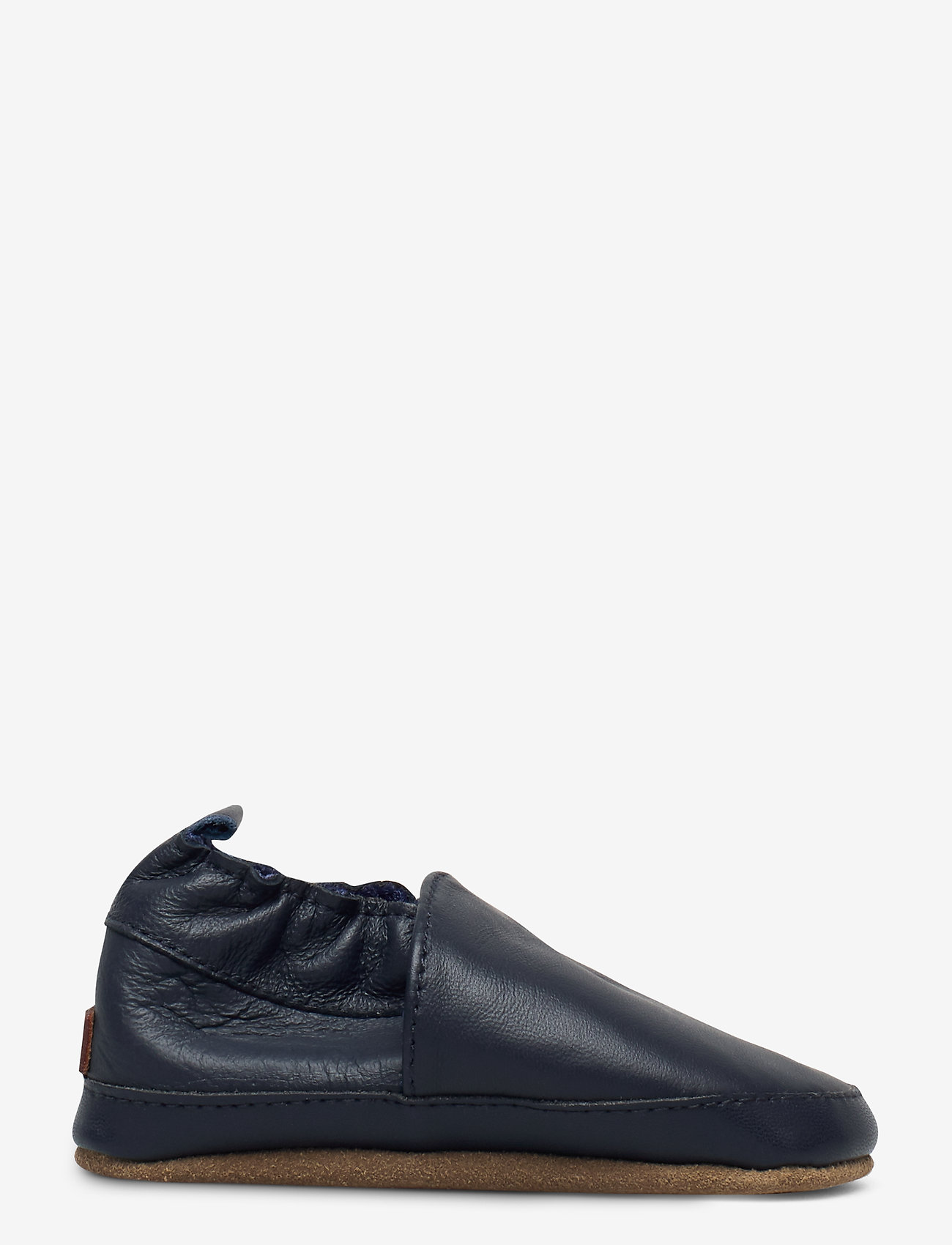 Melton - Solid leather slippers - blue nights - 2
