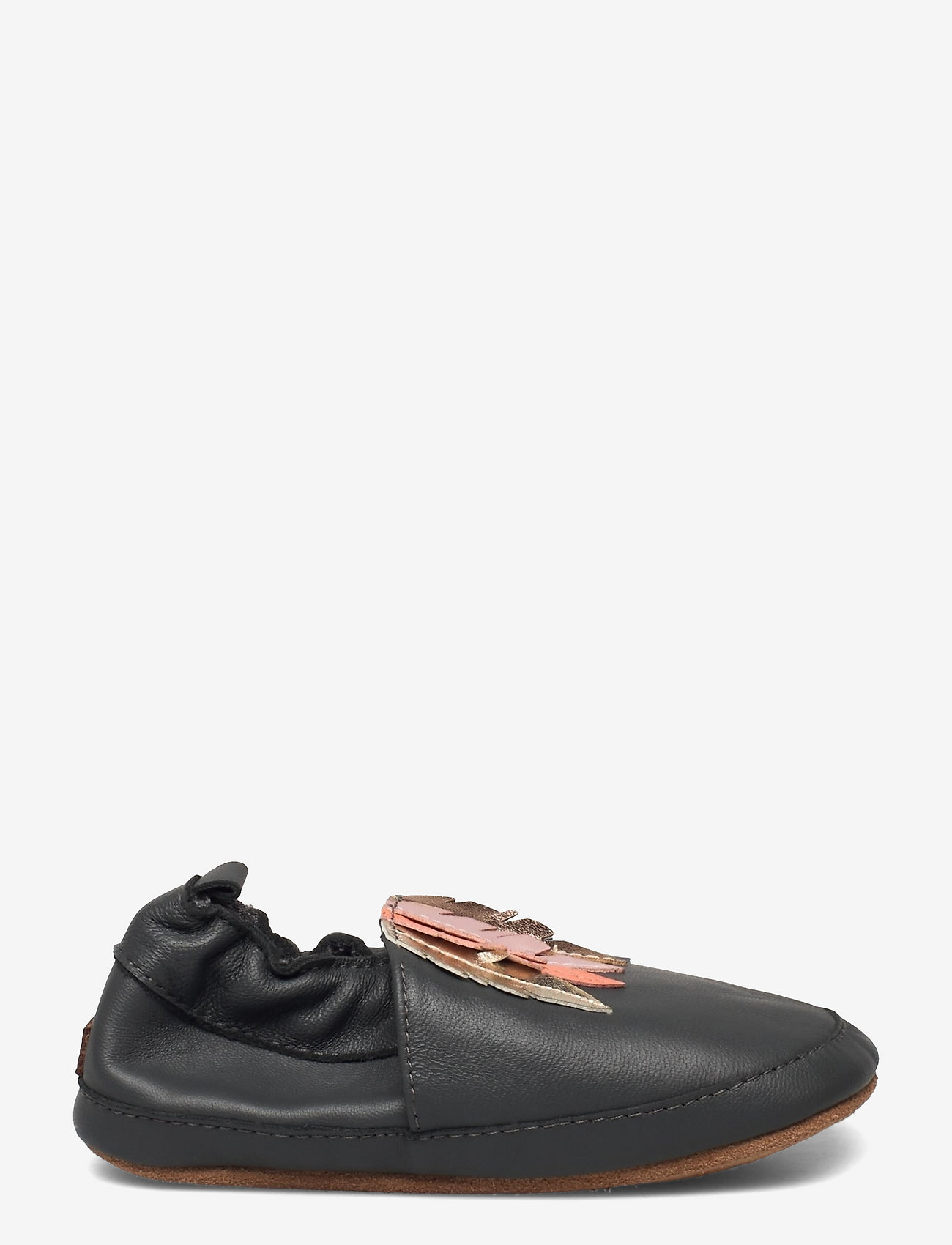 Melton - Leather shoe - Feathers - grey - 1