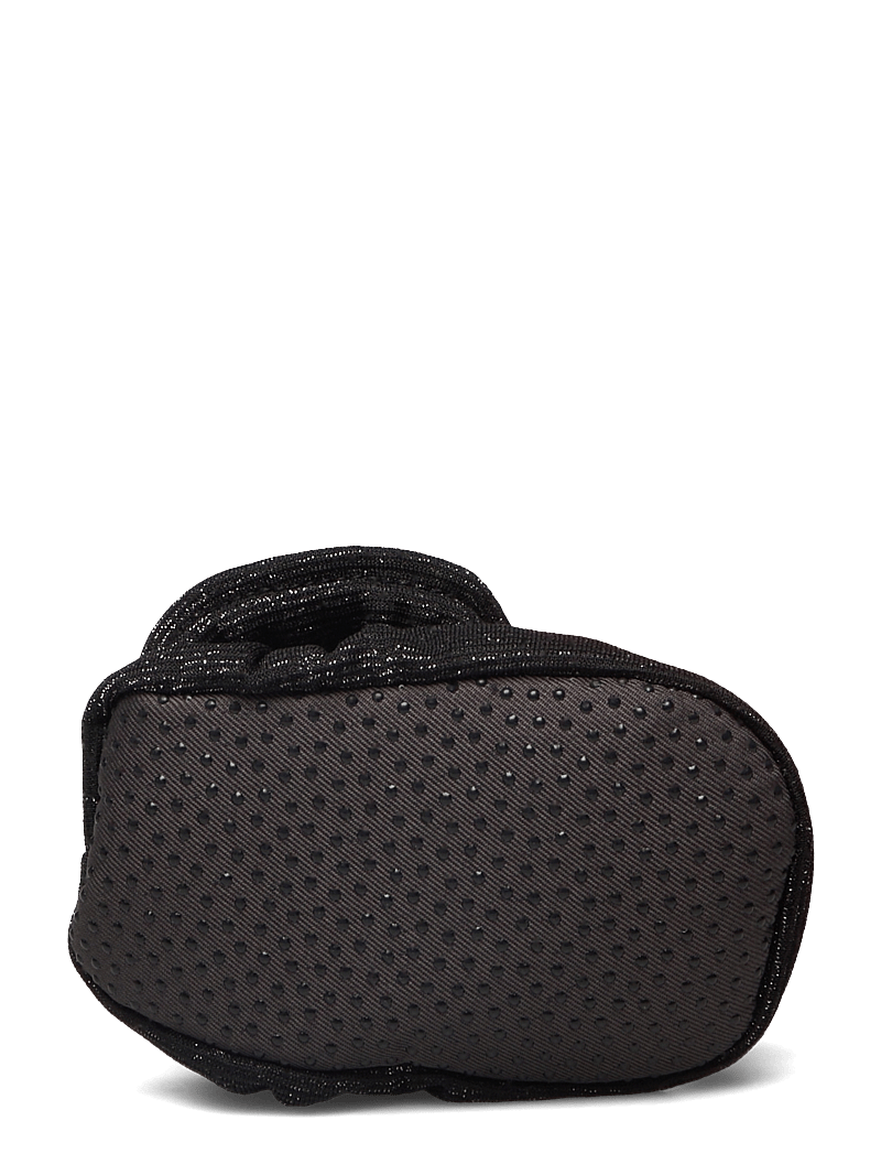 Melton - Cotton jaquard slippers - babystrikstøvler - black - 4