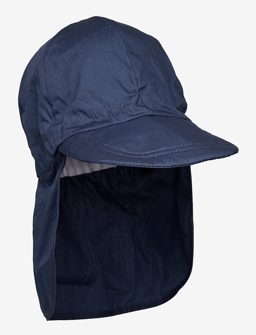 Melton - Cap w/neck - Solid colour - sonnenhüte - marine - 0