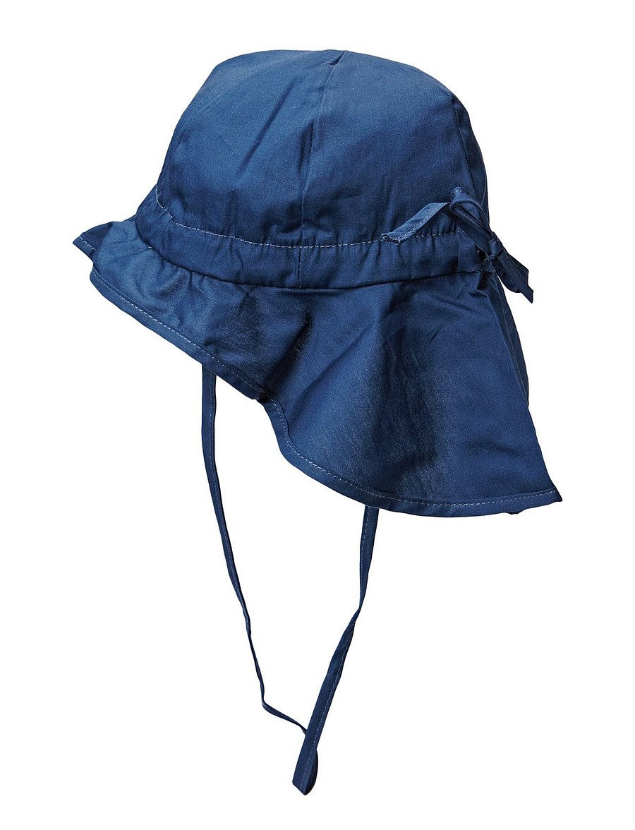 Melton - Cap w/neck - Solid colour - sonnenhüte - marine - 3