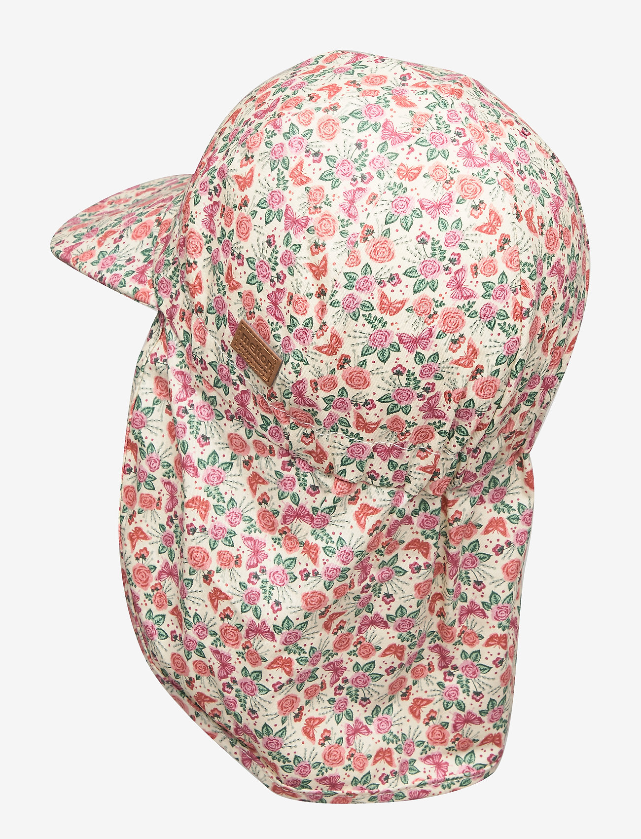 Melton - Cap w/neck & tie w/print - sonnenhüte - faded rose - 1