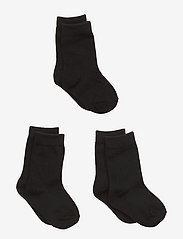 Melton - 3-pack cotton socks - alhaisimmat hinnat - 190 / black - 0