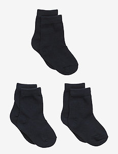 3-pack cotton socks, Melton