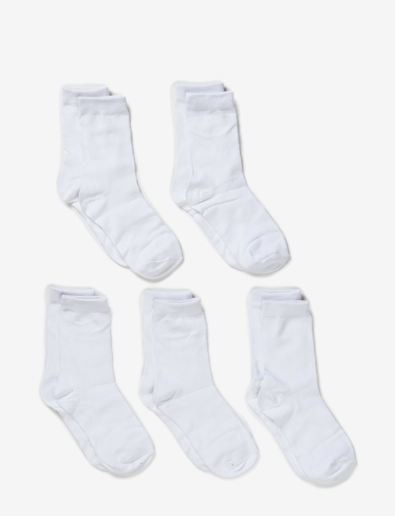 Melton - Cotton socks - 5-pack - white - 0