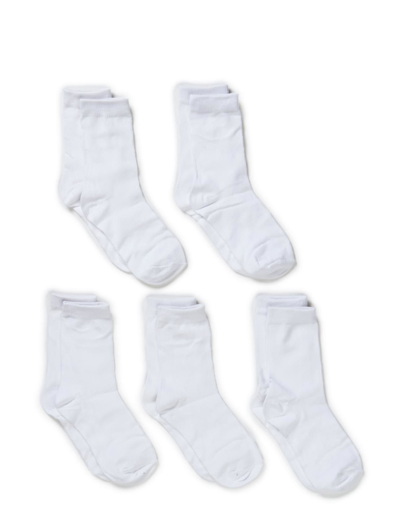 Melton - Cotton socks - 5-pack - white - 1