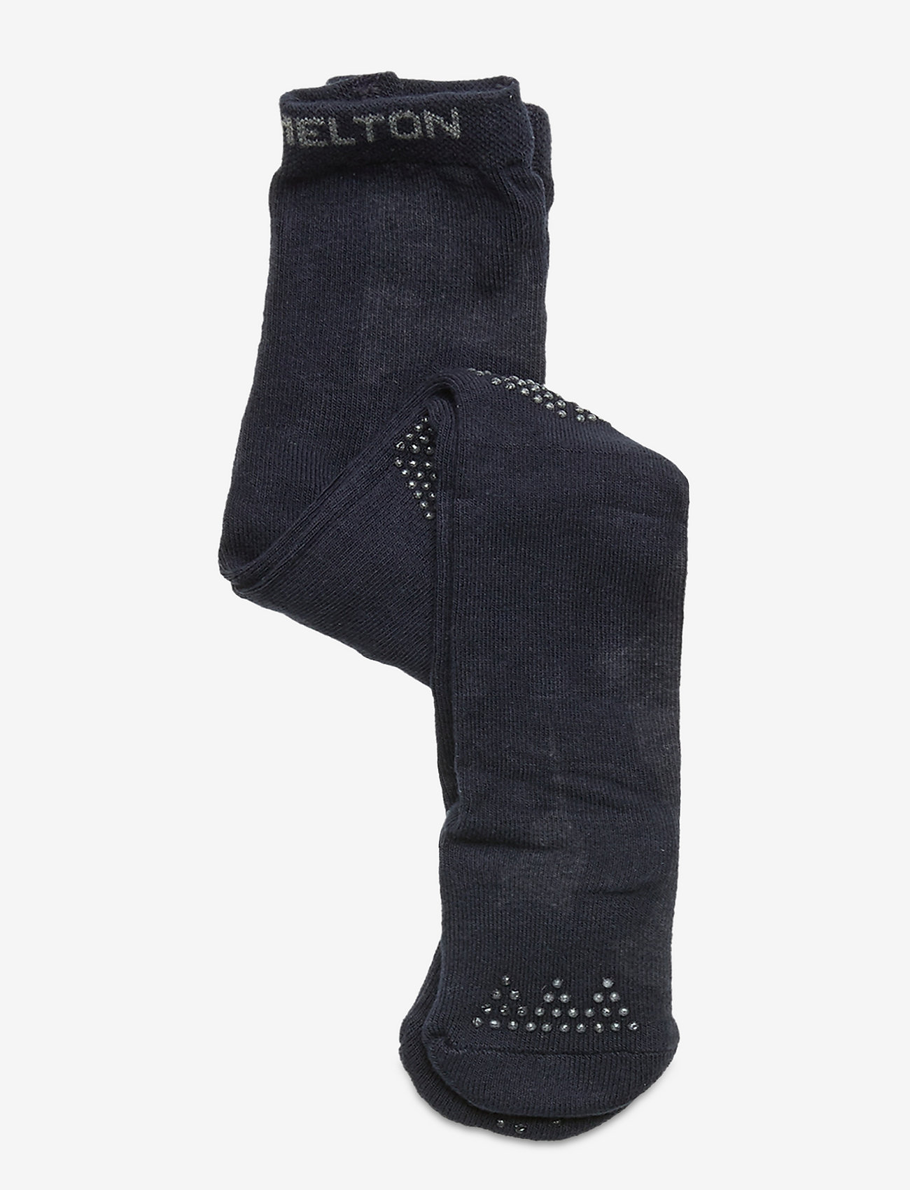 Melton - Cotton tights - anti-slip - laveste priser - blue - 0