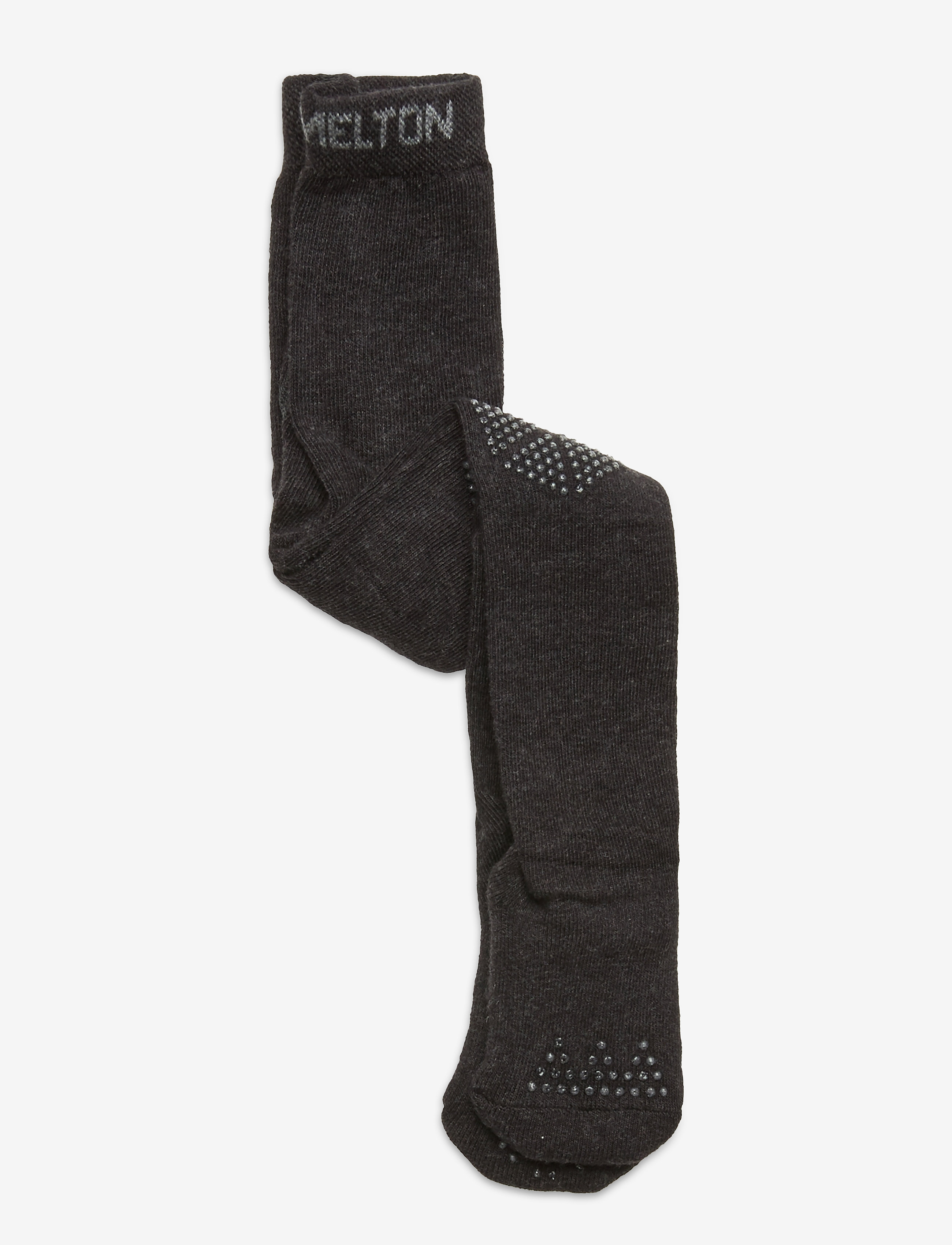 Melton Cotton Tights Anti-Slip, 68/74, Socken & Strumpfhosen, Grau - Tights, Kinder