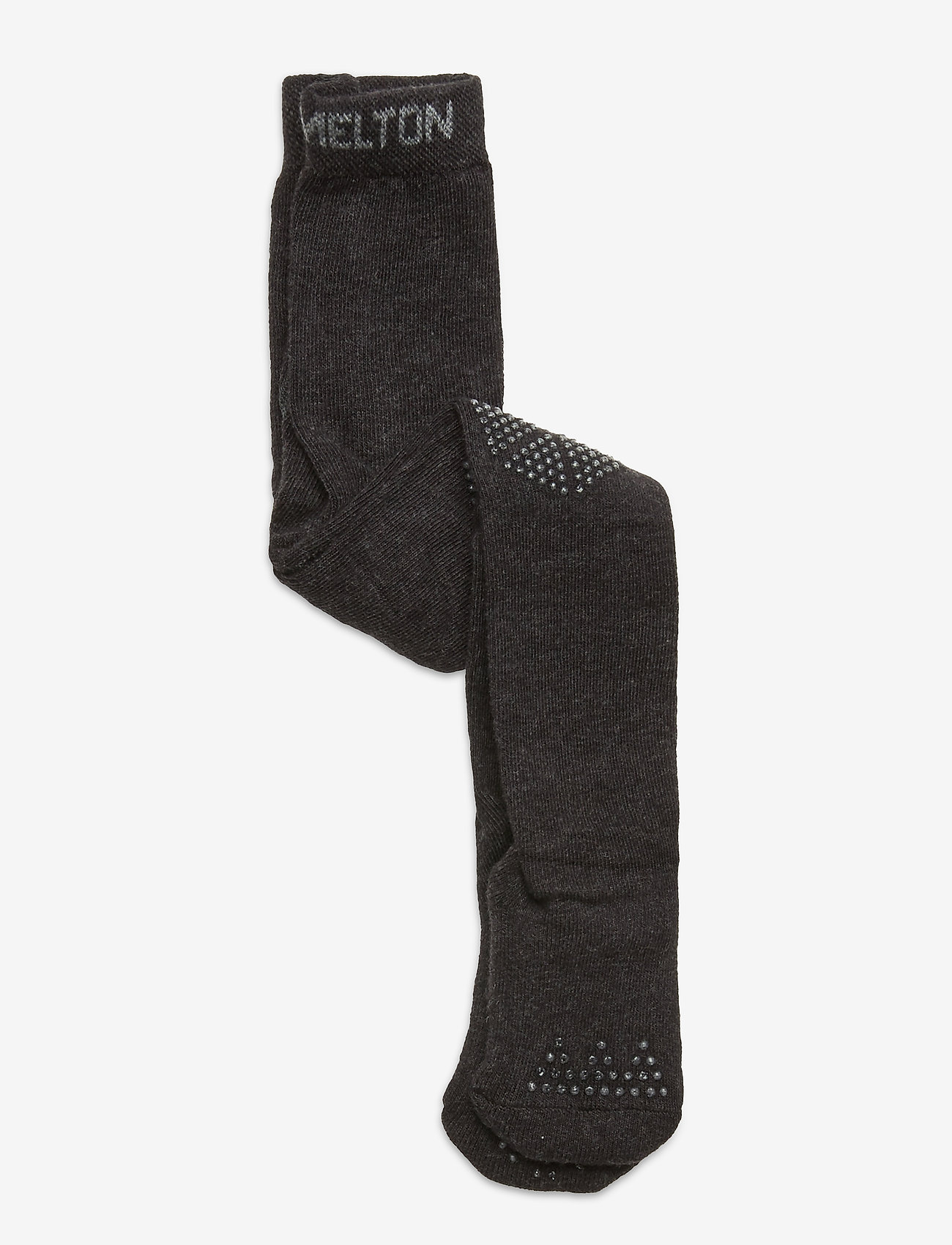 Melton - Cotton tights - anti-slip - laveste priser - grey - 0