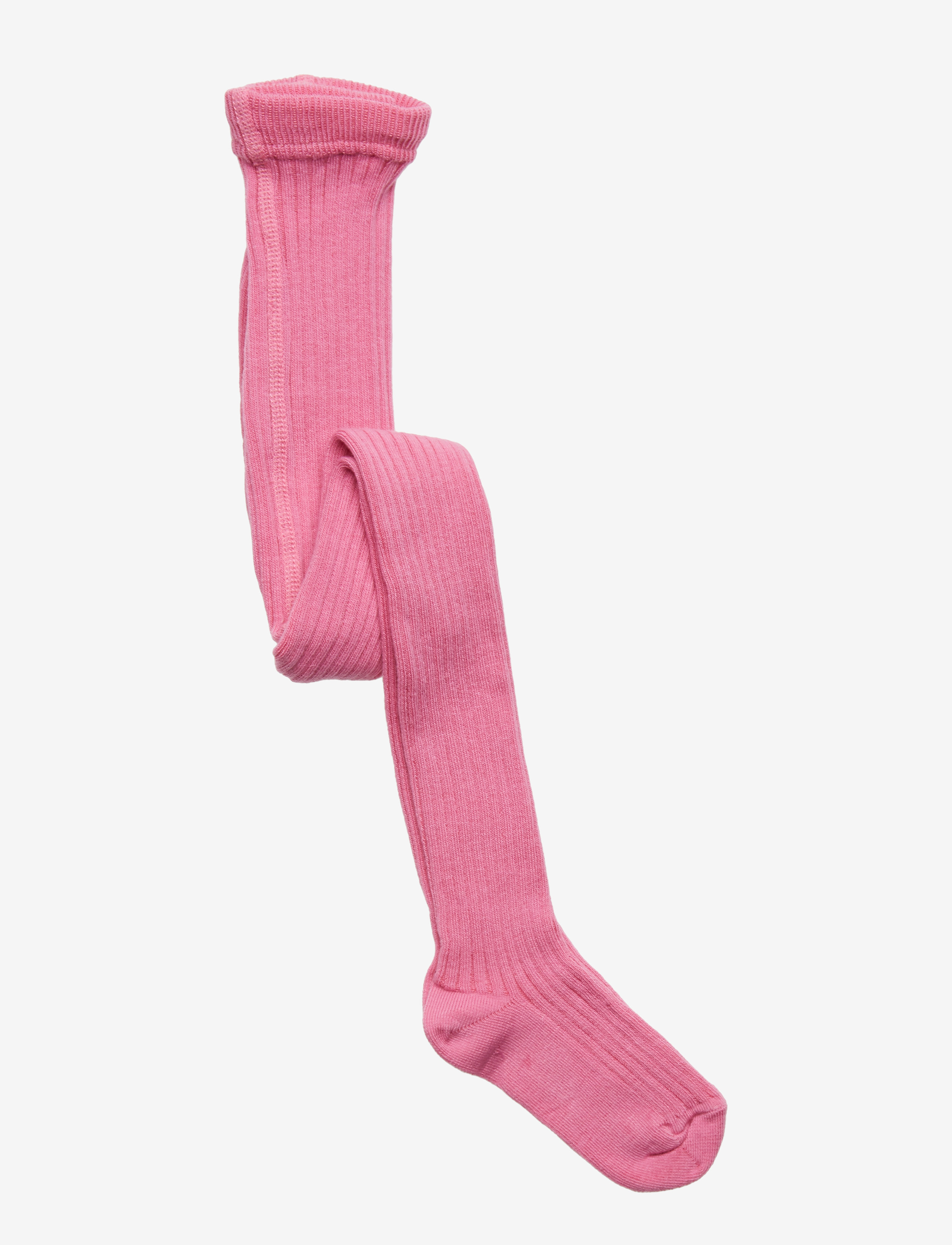 Melton Tights - Rib - All Sizes, 68/74, Pink, Sokker Og Strømpebukser > Strømpebukser, Børn