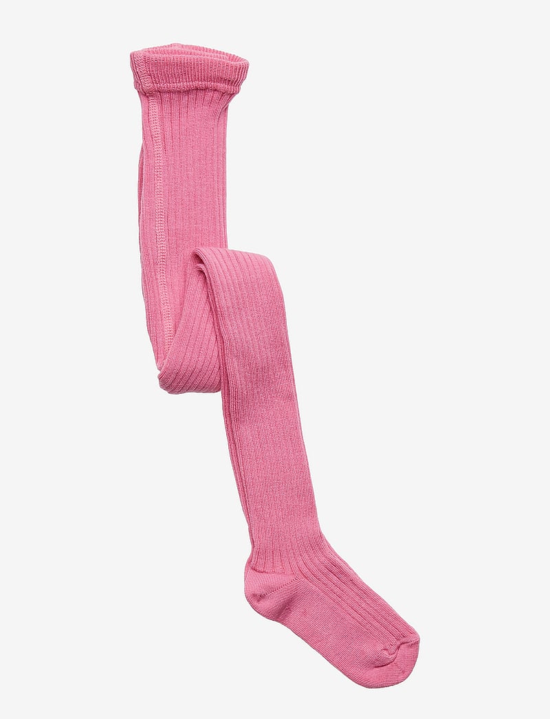 Melton - Tights - Rib - All Sizes - strømpebukser - dusty pink - 0