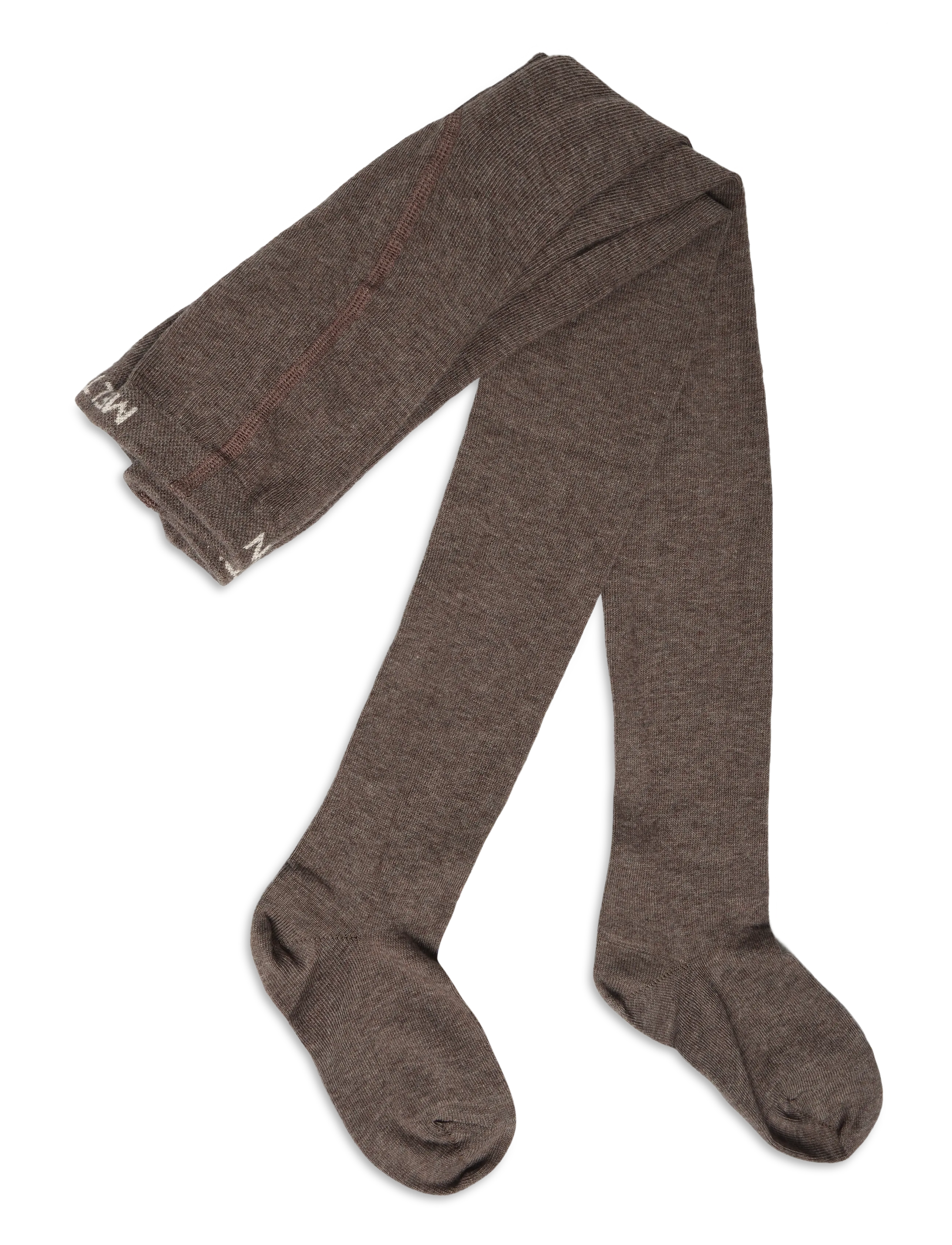 Melton Cotton tights - Tøj - MELANGE DENVER / beige