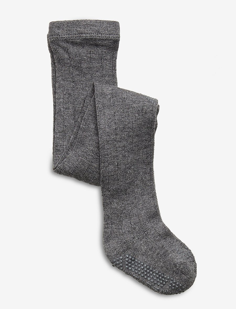 Melton - Bamboo/Wool Tights Structure - sokkabuxur - light grey mel. - 0