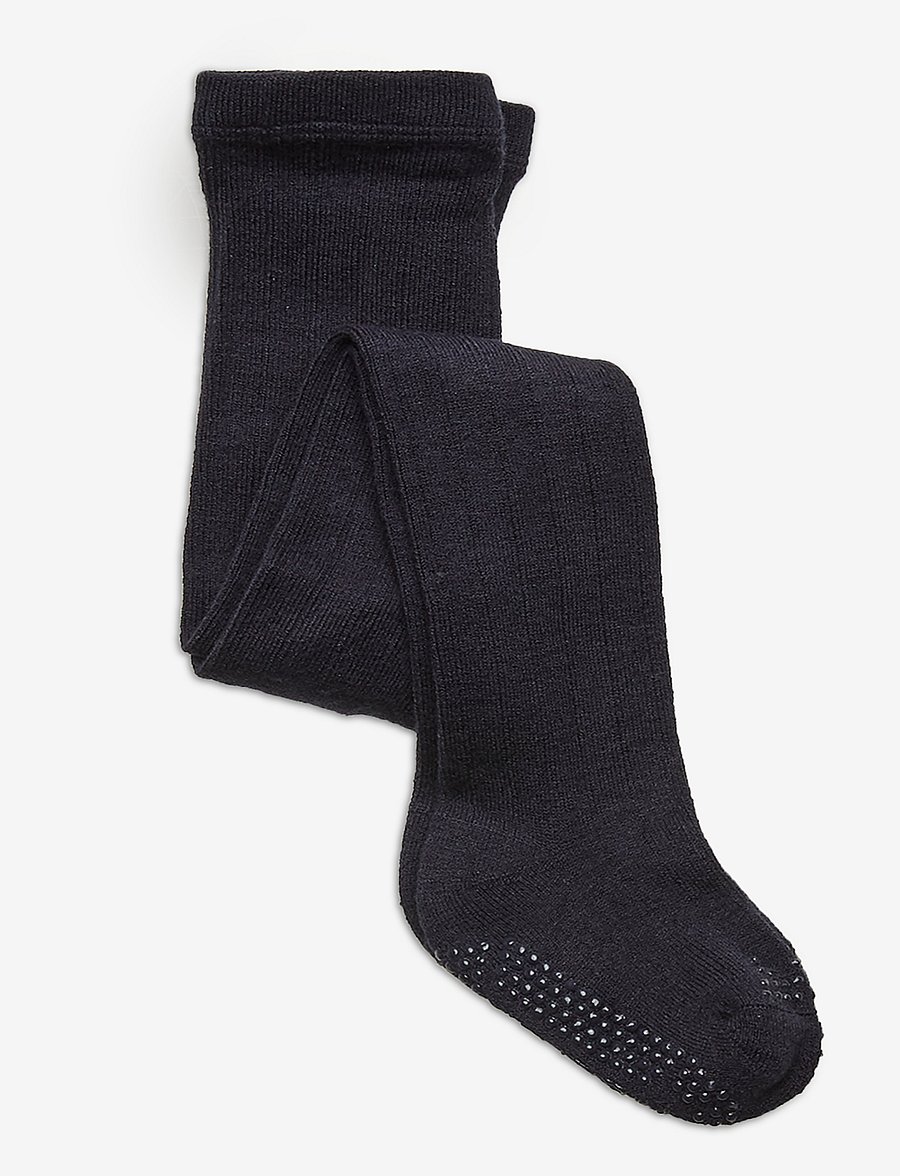 Melton - Bamboo/Wool Tights Structure - sukkpüksid - marine - 0