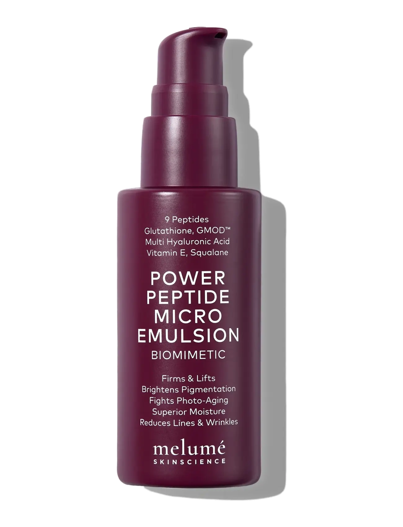 Melumé Skinscience Power Peptide Micro Emulsion, 30 ml, Nude, Fugtighedscreme > Dagcreme, Dame