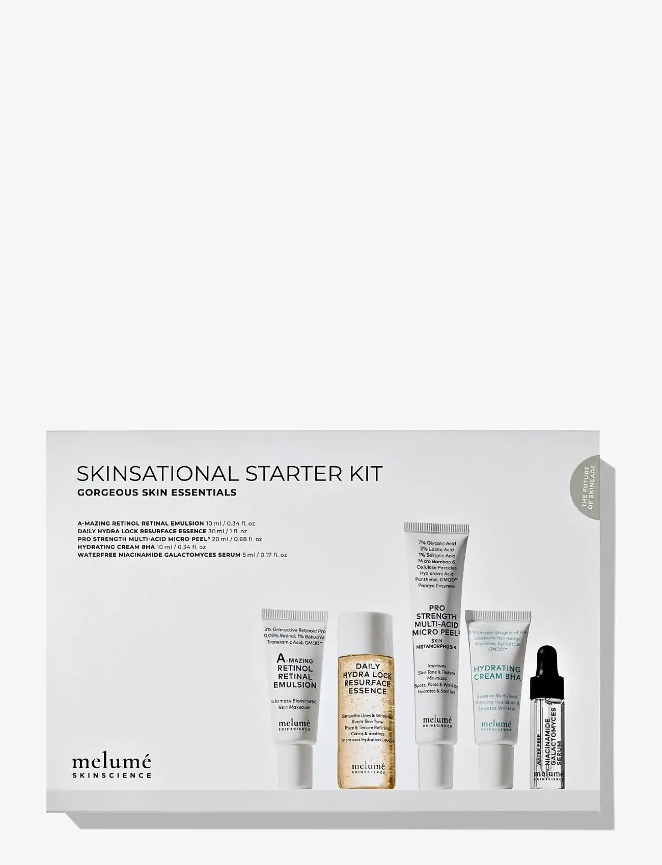 Melumé Skinscience - Skinsational Starter Kit - peeling - n/a - 0