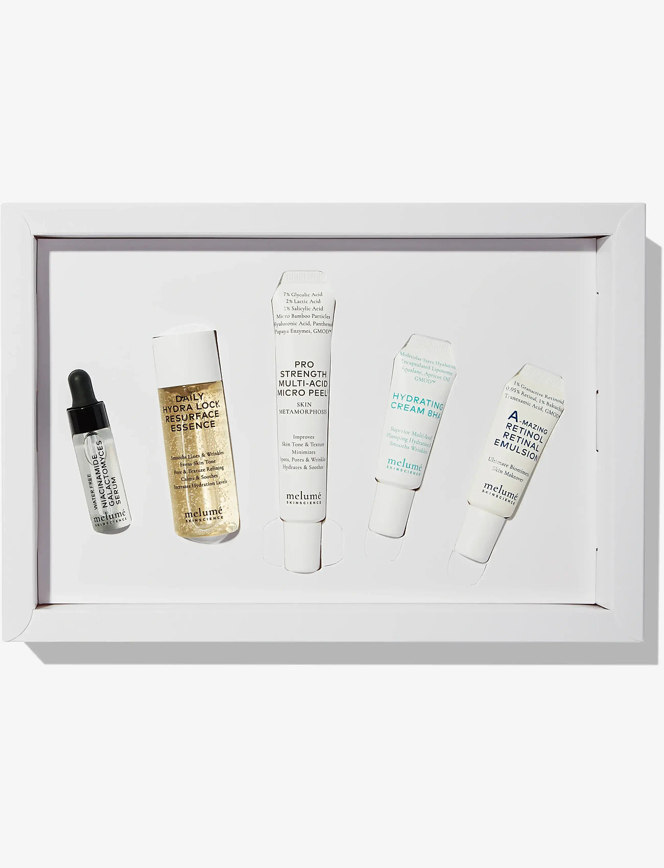 Melumé Skinscience - Skinsational Starter Kit - peeling - n/a - 1
