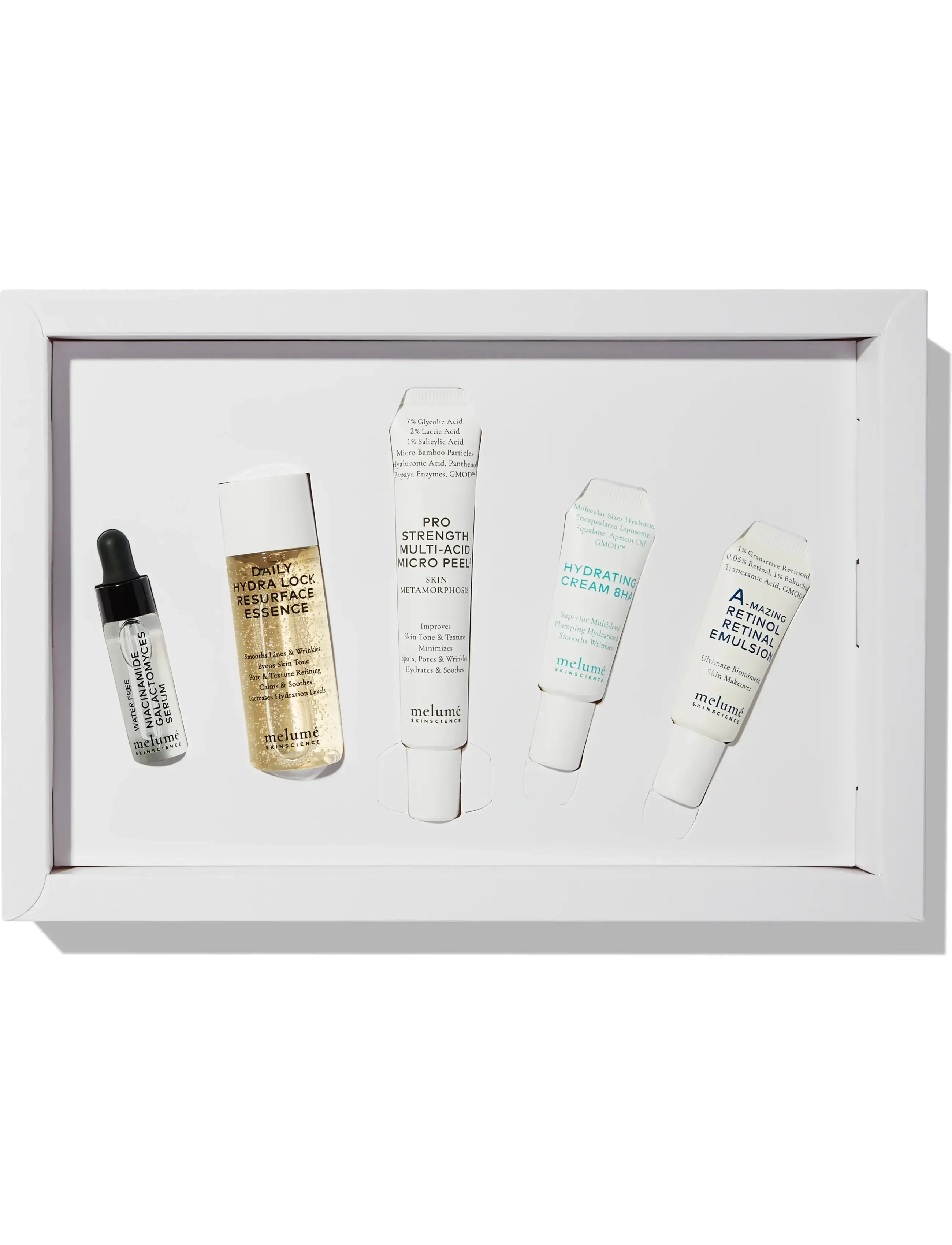 Melumé Skinscience - Skinsational Starter Kit - peeling - n/a - 1