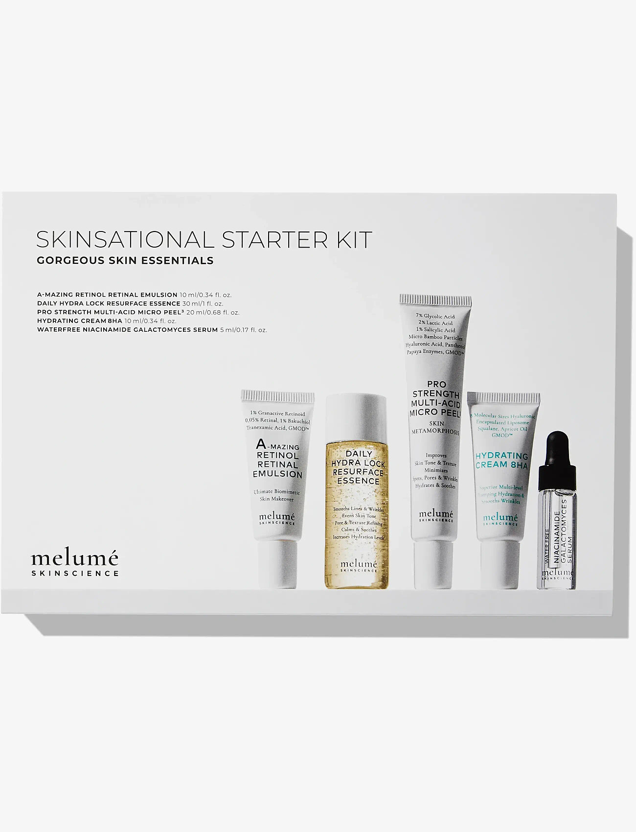 Melumé Skinscience - Skinsational Starter Kit - peeling - n/a - 2