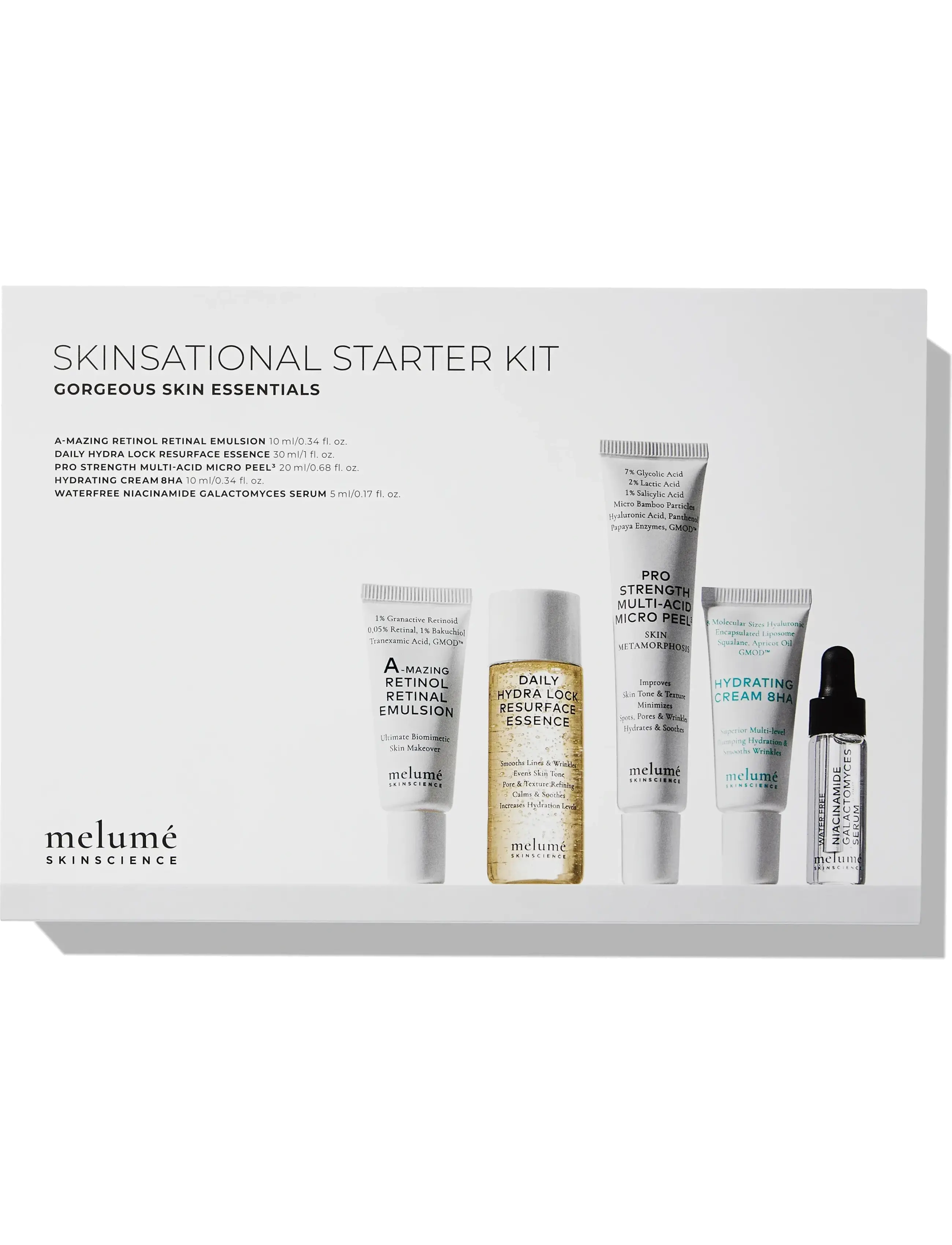 Melumé Skinscience - Skinsational Starter Kit - peeling - n/a - 2