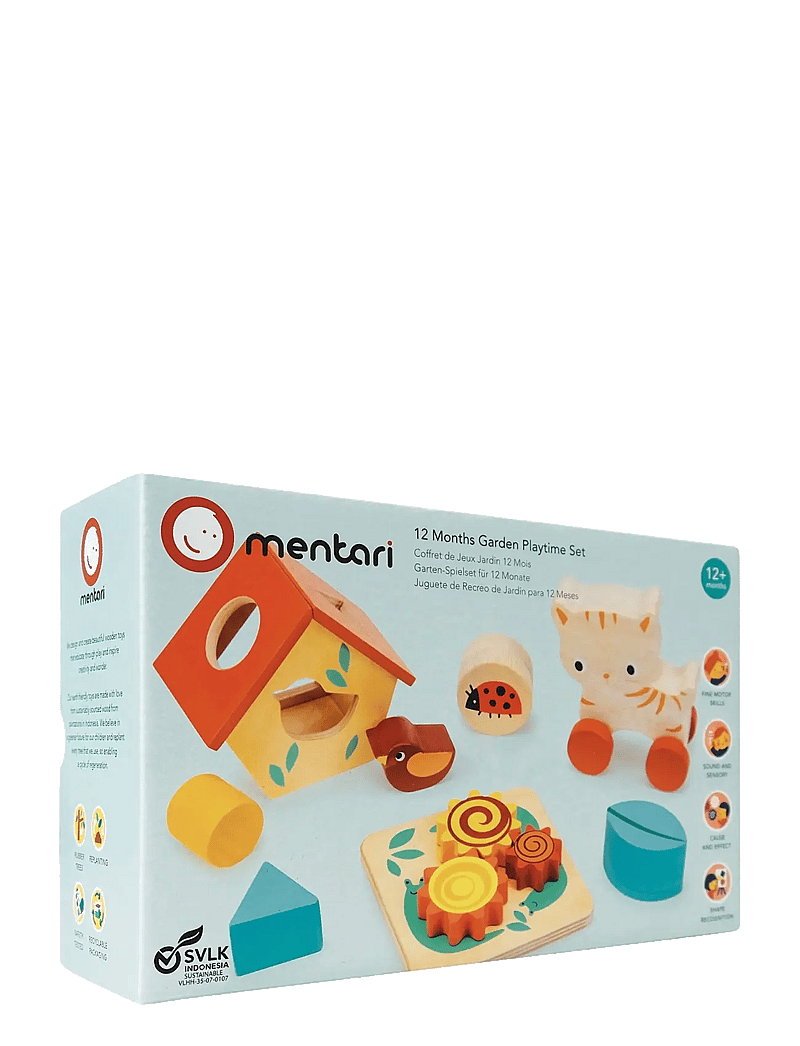 Mentari - Shape Sorter Set - Garden Playtime - sorteerimiskasti mänguasi - multi - 1