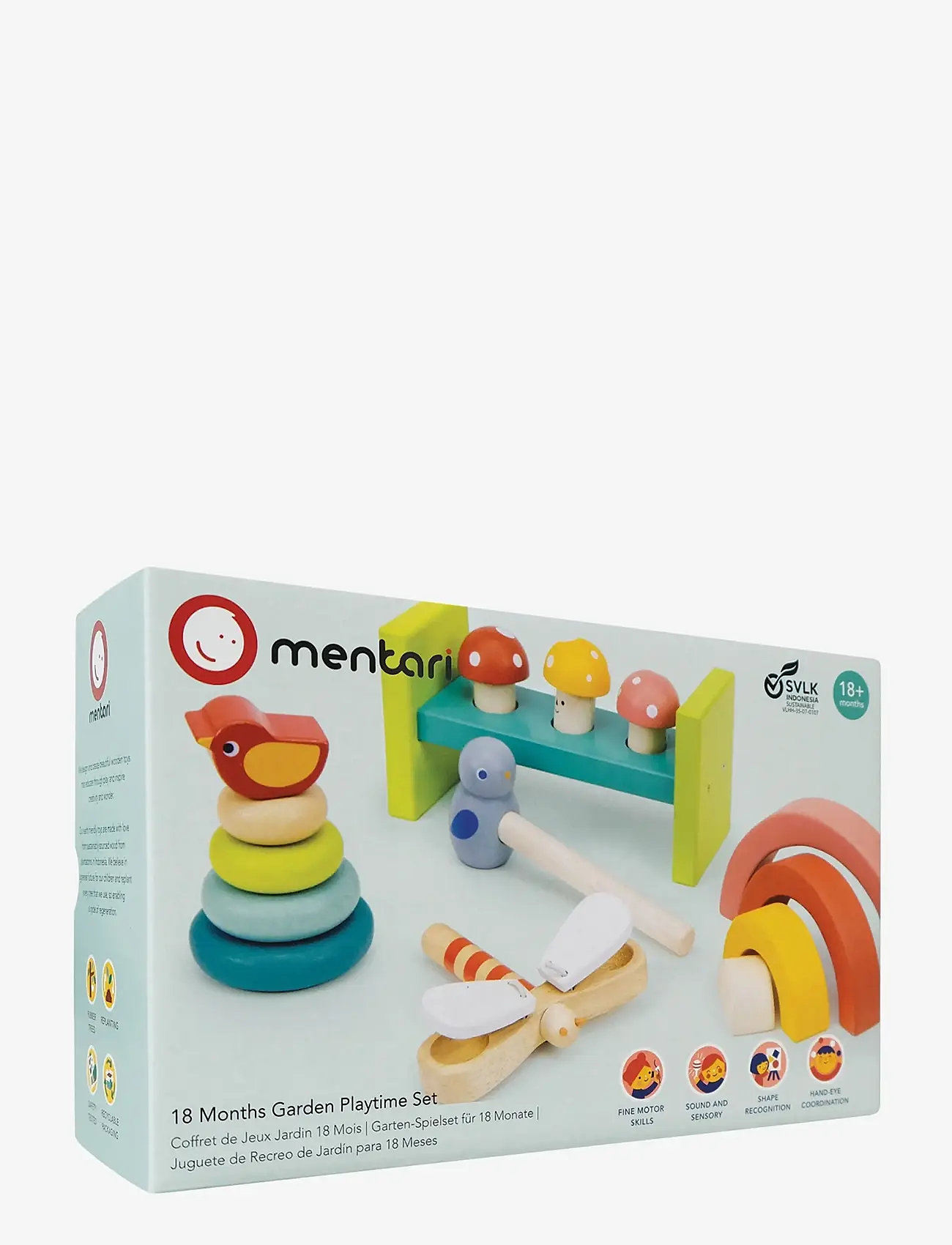 Mentari - Hammer Set - Garden Playtime - hammerbrætter - multi - 1