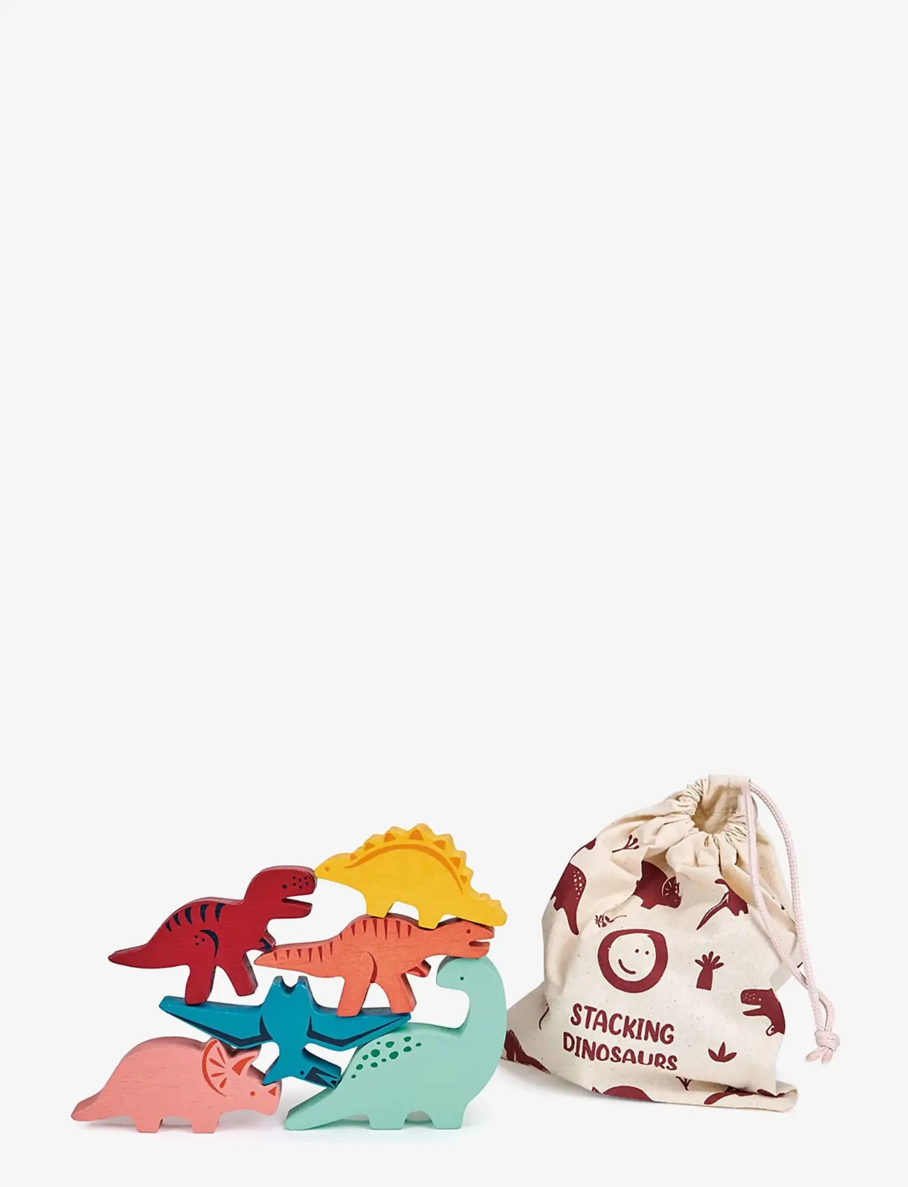 Mentari - Happy Stacking Dinosaurs - torniklotsid - multi - 1