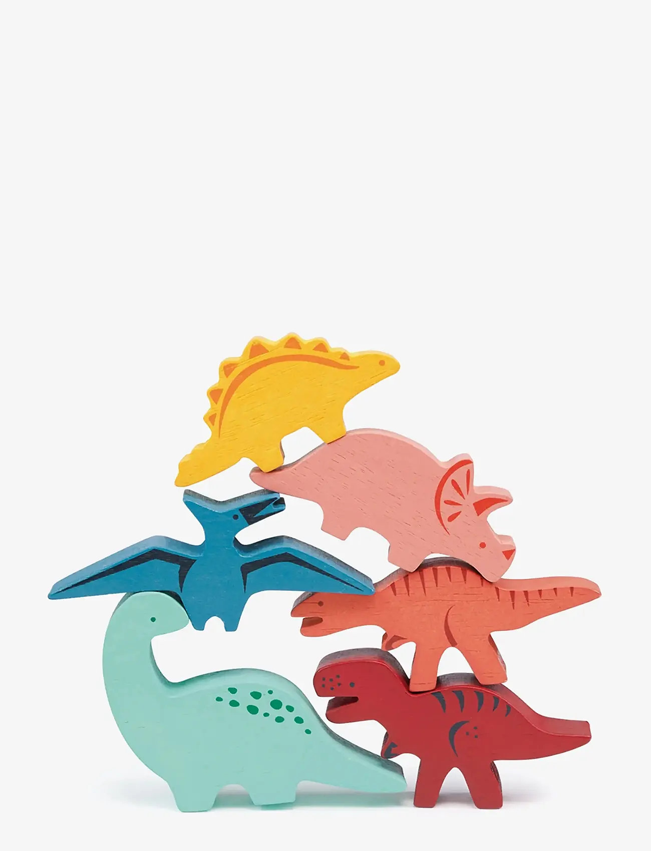 Mentari - Happy Stacking Dinosaurs - torniklotsid - multi - 2