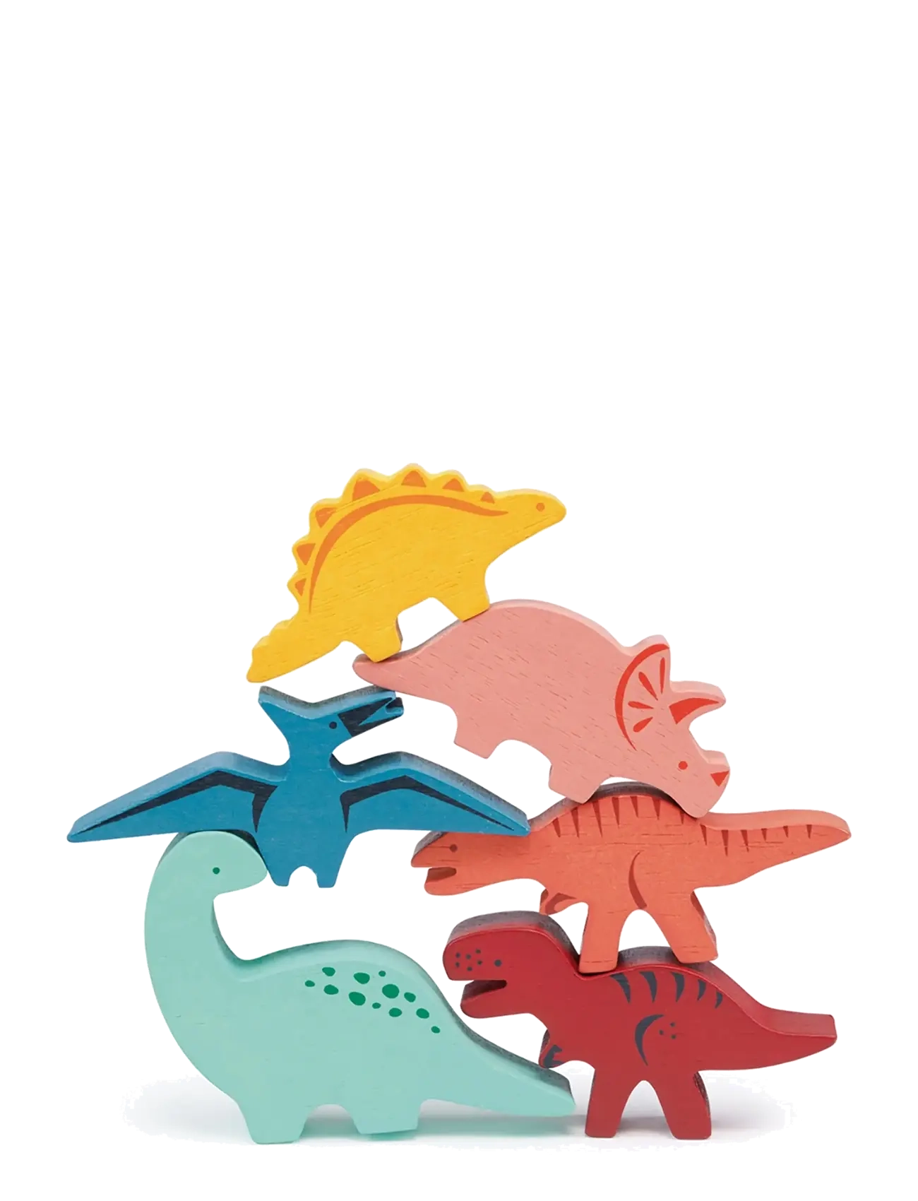 Mentari - Happy Stacking Dinosaurs - laotavad klotsid - multi - 2