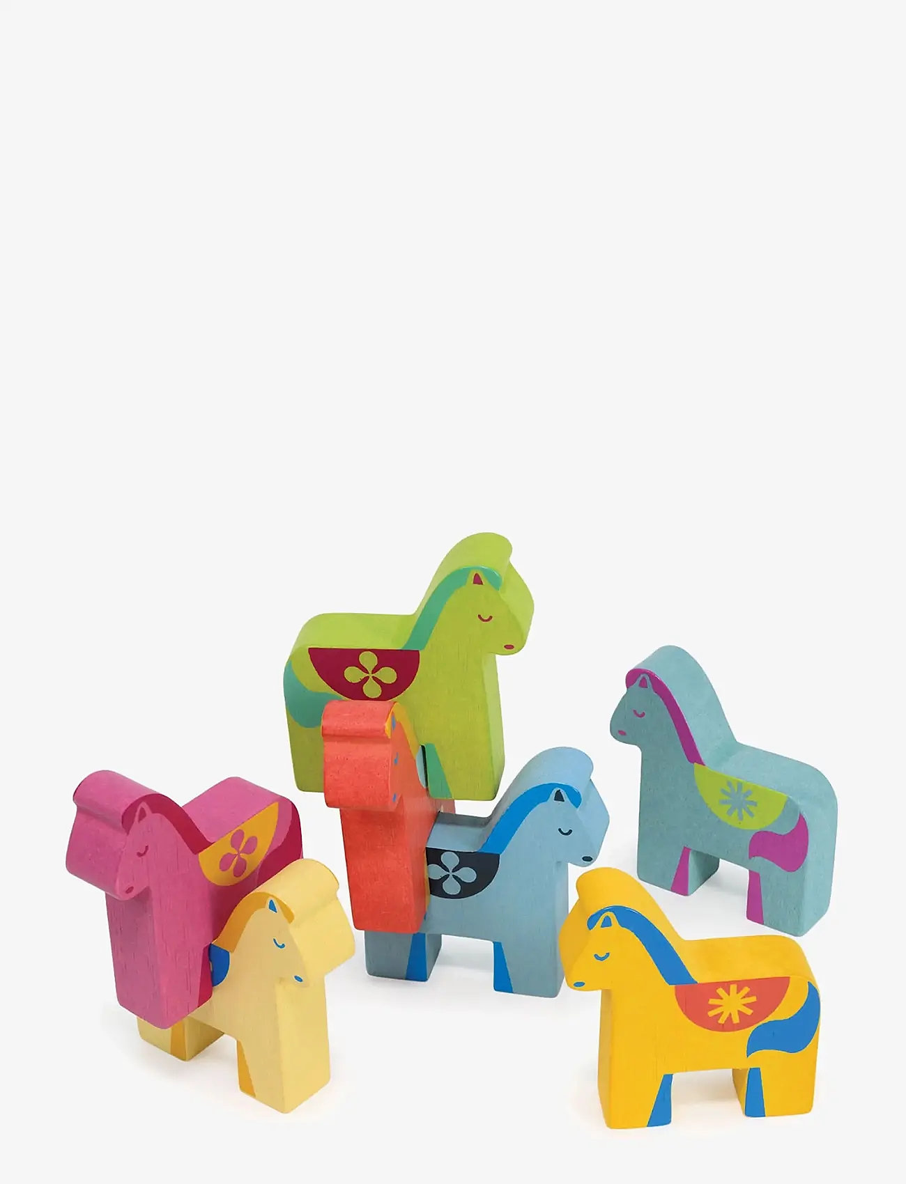 Mentari - Happy Stacking - Ponies - multi - 1